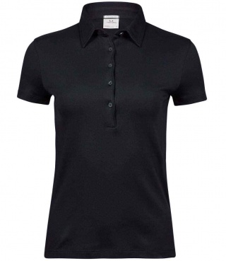 Tee Jays T1441  Ladies Pima Cotton Interlock Polo Shirt